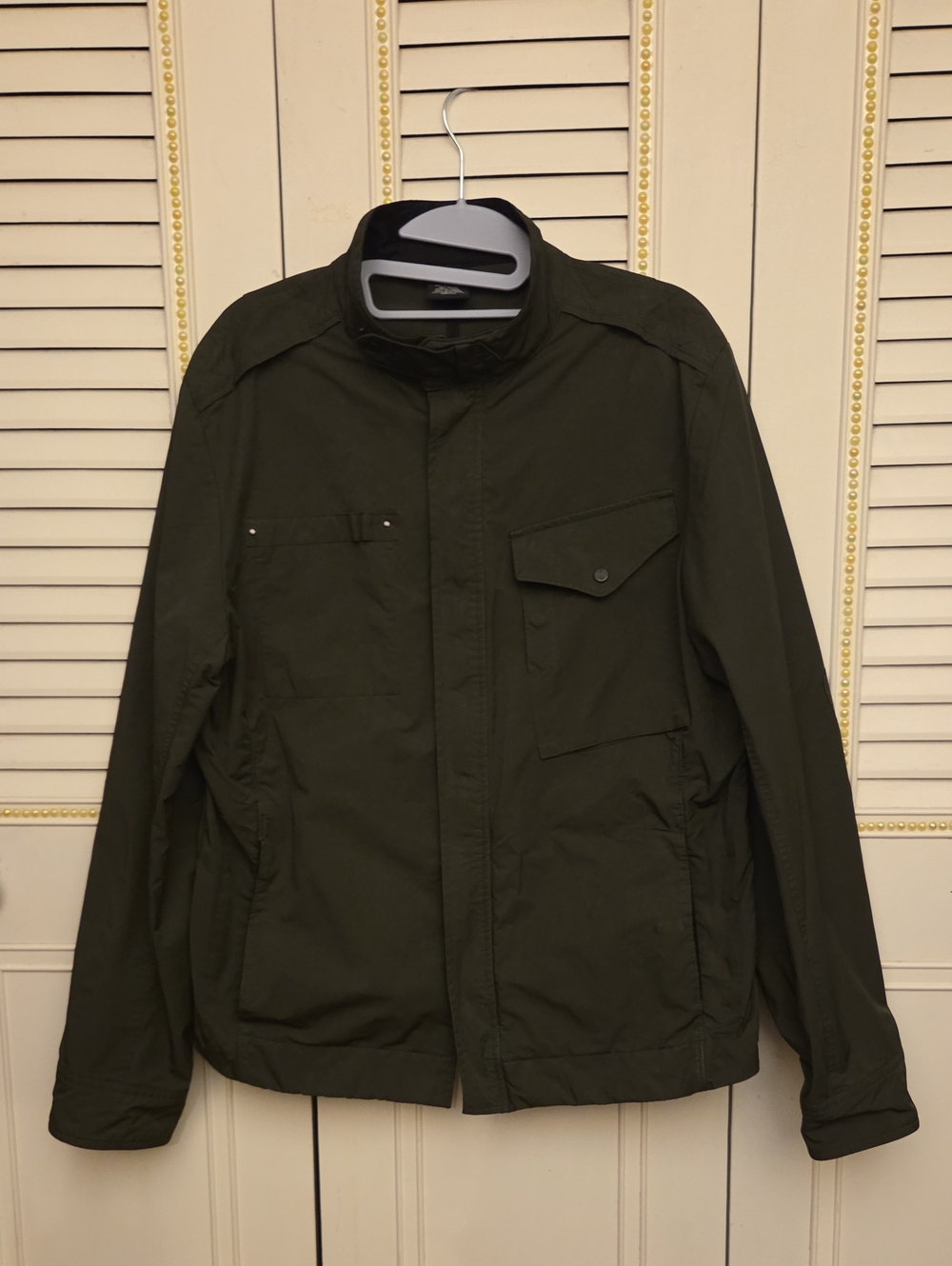 Swiss Army Men's Olive Green Field Jacket